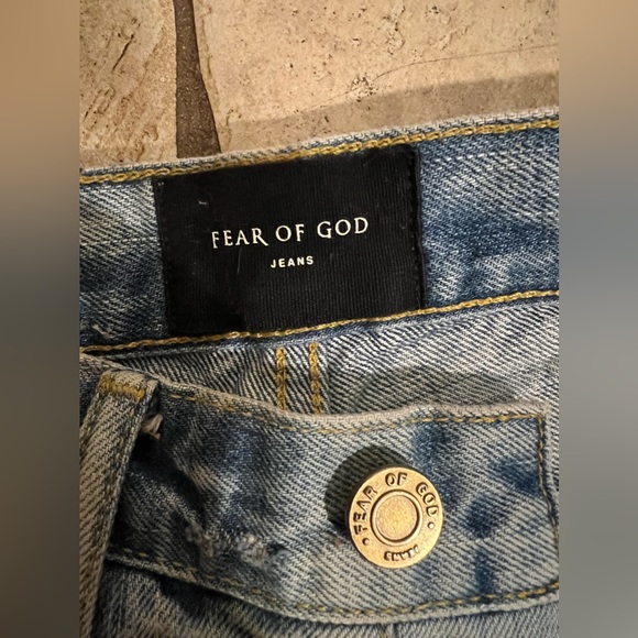 Fear Of God Fifth collection Holy Water denim jeans - Picture 3 of 6